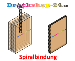 Abizeitung mit Spiralbindung