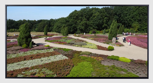 Leinwandfoto mit Schattenfugenrahmen