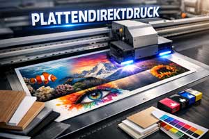 Plattendirektdruck – UV-Direktdruck